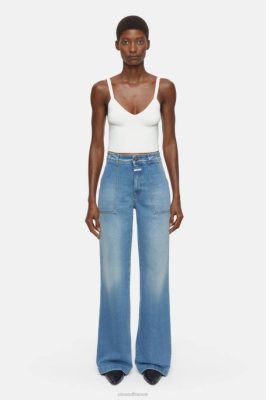 CLOSED France | CLOSED Aria de style denim femmes T0V038 mi-bleu