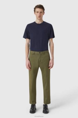 CLOSED France | CLOSED Atelier de style pantalon effilé hommes T0V01982 à la carde verte