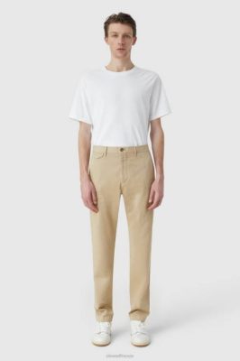 CLOSED France | CLOSED Atelier de style pantalon effilé hommes T0V01983 roseau beige