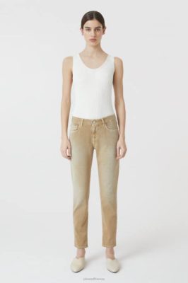 CLOSED France | CLOSED Baker de style denim 2 femmes T0V01129 marbre brun