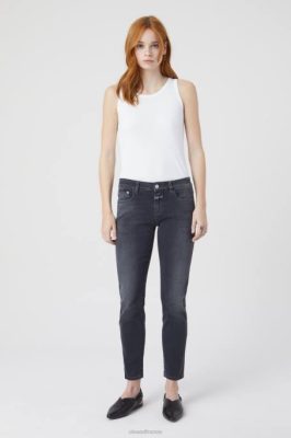 CLOSED France | CLOSED Baker de style denim 2 femmes T0V081 gris foncé
