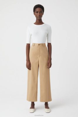 CLOSED France | CLOSED Barton de style pantalon femmes T0V01353 marbre brun