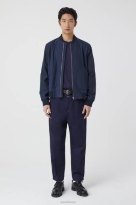 CLOSED France | CLOSED Blous de coton léger hommes T0V02024 nuit sombre