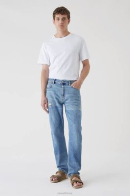 CLOSED France | CLOSED Bogus de style denim droit hommes T0V01919 bleu clair