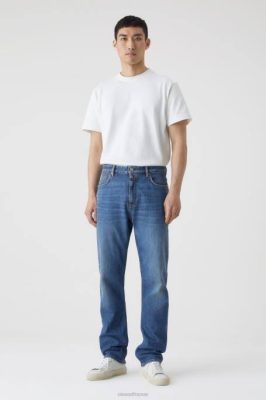 CLOSED France | CLOSED Bogus de style denim droit hommes T0V01920 mi-bleu