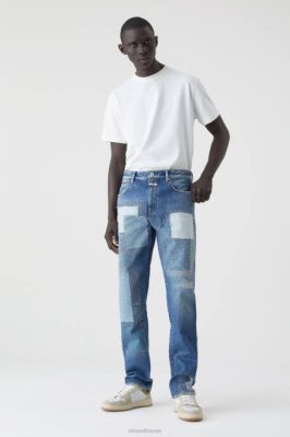 CLOSED France | CLOSED Bogus de style denim droit hommes T0V01922 mi-bleu