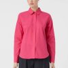 CLOSED France | CLOSED Chemise de chemise poplin femmes T0V01576 rose de framboise