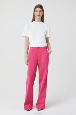 CLOSED France | CLOSED Cholet de style pantalon femmes T0V01330 rose de framboise
