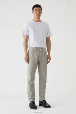 CLOSED France | CLOSED Cooper de style denim effilé hommes T0V01886 placage gris