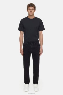 CLOSED France | CLOSED Cooper de style denim effilé hommes T0V0795 noir