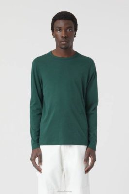 CLOSED France | CLOSED Coton et halte en cachemire hommes T0V01021 vert fougère