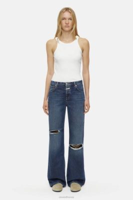 CLOSED France | CLOSED Gillan de style denim femmes T0V010 bleu foncé