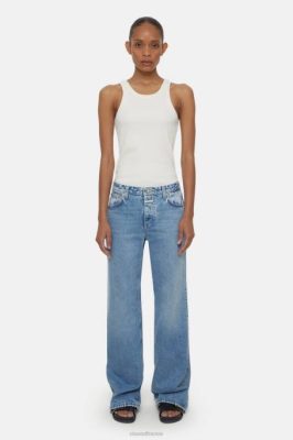 CLOSED France | CLOSED Gillan de style denim femmes T0V06 mi-bleu