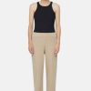 CLOSED France | CLOSED Jogger en tricot de style pantalon femmes T0V0203 chino beige