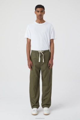 CLOSED France | CLOSED Nanaimo de style pantalon hommes T0V01945 à la carde verte