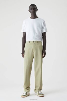 CLOSED France | CLOSED Pantalon Livingston épouse hommes T0V01978 Green de mousse légère