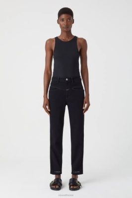 CLOSED France | CLOSED Pusteur pédale de style denim 4 femmes T0V0103 noir