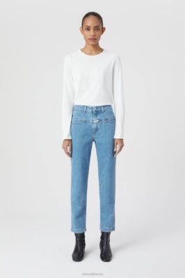 CLOSED France | CLOSED Pusteur pédale de style denim 4 femmes T0V095 mi-bleu