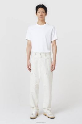 CLOSED France | CLOSED Springdale de style denim détendu hommes T0V0777 ecru