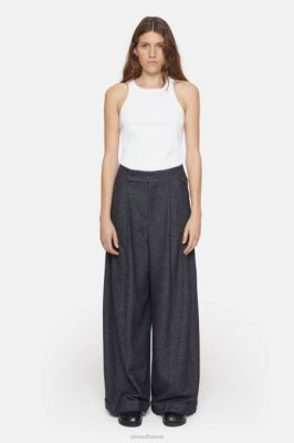 CLOSED France | CLOSED Style de pantalon Hanbury femmes T0V0166 charbon de bois