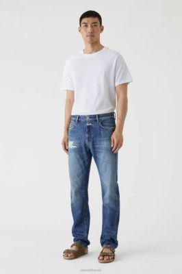 CLOSED France | CLOSED Style denim Oakland droit hommes T0V01916 mi-bleu