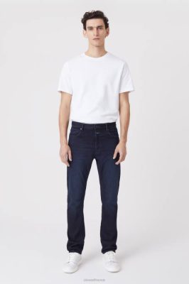 CLOSED France | CLOSED Style denim Oakland droit hommes T0V0813 bleu / noir