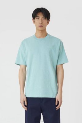 CLOSED France | CLOSED T-shirt 24/7 hommes T0V02120 agave bleu