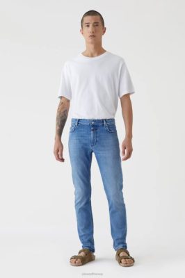 CLOSED France | CLOSED Unity de style denim Slim hommes T0V01875 mi-bleu