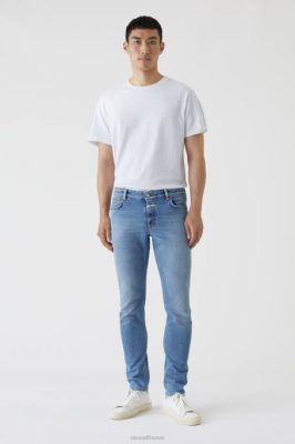 CLOSED France | CLOSED Unity de style denim Slim hommes T0V01879 bleu clair