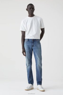 CLOSED France | CLOSED Unity de style denim Slim hommes T0V01880 mi-bleu