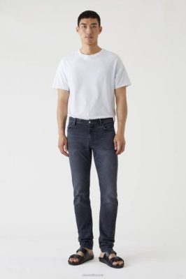 CLOSED France | CLOSED Unity de style denim Slim hommes T0V01884 gris foncé
