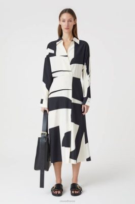 CLOSED France | CLOSED Viscose et robe en soie femmes T0V0596 noir