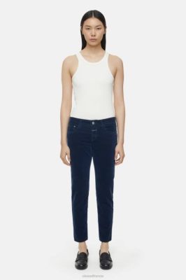CLOSED France | CLOSED boulanger de style pantalon femmes T0V0249 nuit sombre