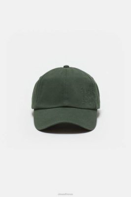 CLOSED France | CLOSED capuchon de logo femmes T0V0700 vert fougère