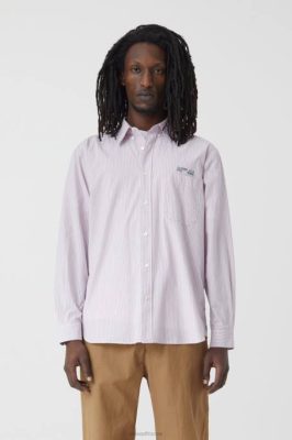 CLOSED France | CLOSED chemise formelle hommes T0V02097 hortensia rose