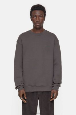 CLOSED France | CLOSED cou de l'équipage du logo hommes T0V01051 charbon de bois