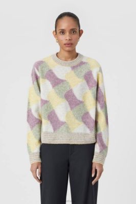 CLOSED France | CLOSED pull en tricot femmes T0V01497 multicolatage