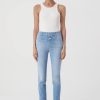 CLOSED France | CLOSED pusteur maigre de style denim 6 femmes T0V0119 mi-bleu