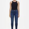CLOSED France | CLOSED pusteur maigre de style denim 6 femmes T0V0123 bleu foncé