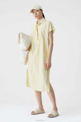 CLOSED France | CLOSED robe de chemise femmes T0V01757 orchidée jaune