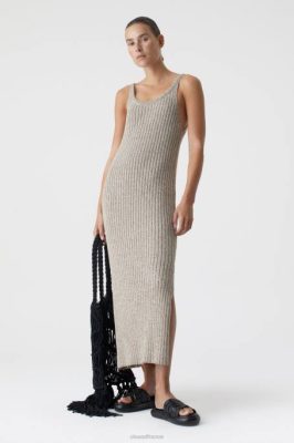 CLOSED France | CLOSED robe de sangle de mouline femmes T0V01742 noix de muscade