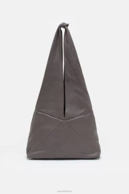 CLOSED France | CLOSED sac en cuir lisse femmes T0V0651 nickel noir