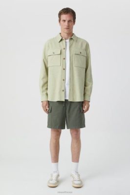 CLOSED France | CLOSED short cargo hommes T0V02008 à la carde verte