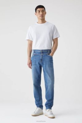 CLOSED France | CLOSED style denim x lege effilé hommes T0V01901 mi-bleu
