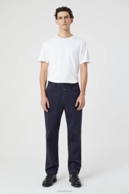 CLOSED France | CLOSED style pantalon Tacoma effilée hommes T0V0825 nuit sombre