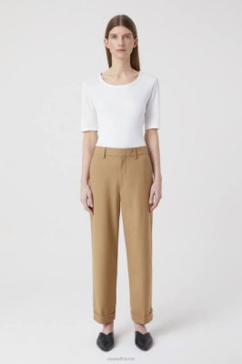 CLOSED France | CLOSED style pantalon auckley 9 femmes T0V01284 marbre brun
