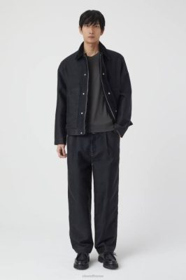 CLOSED France | CLOSED veste de vêtements de travail hommes T0V0871 noir