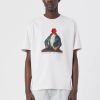 CLOSED France | CLOSED x Hamburger Kunsthalle T-shirt de collaboration hommes T0V02170 cendres lilas