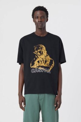 CLOSED France | CLOSED x Hamburger Kunsthalle T-shirt de collaboration hommes T0V02174 noir